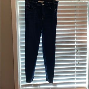 Flying Monkey skinny blue jeans